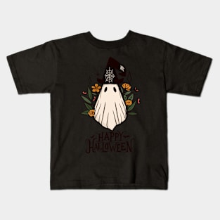 Halloween Cute Ghost My Favorite Kids T-Shirt